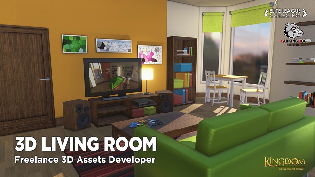 3D Living Room